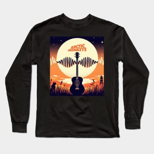 Arctic Monkeys Guitar Wave Long Sleeve T-Shirt